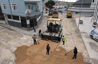 Gemlik'in Her Noktasında Yol Çalışması
